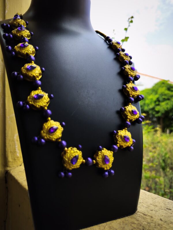 Mud is the base of Life. Floral ornaments made of Mud, including delivery charge
