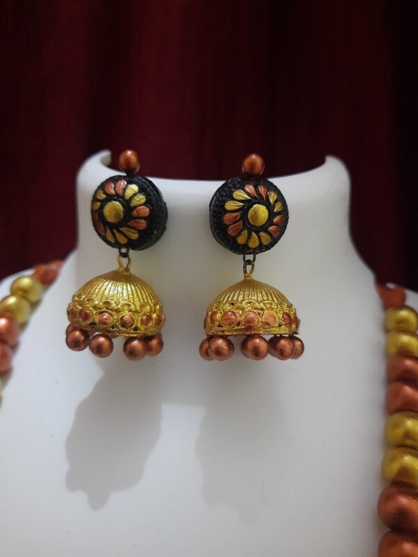 Tertacota Ear rings Terracotta jewellery - Image 4