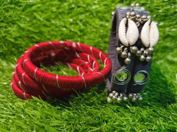 Handmade Fabric bangles - Image 8