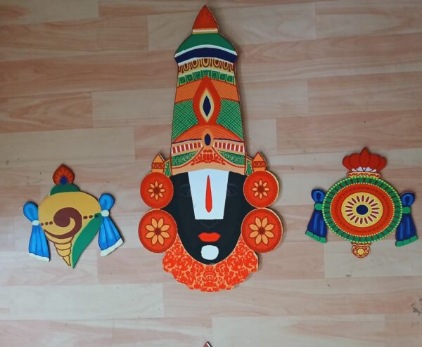 Venkateswara Swamy Cutouts| Balaji Cutout for Satyanarayana Vratham