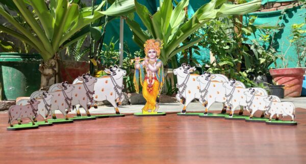 Krishna with cow