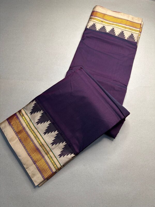 Ilkal temple saree - Image 2