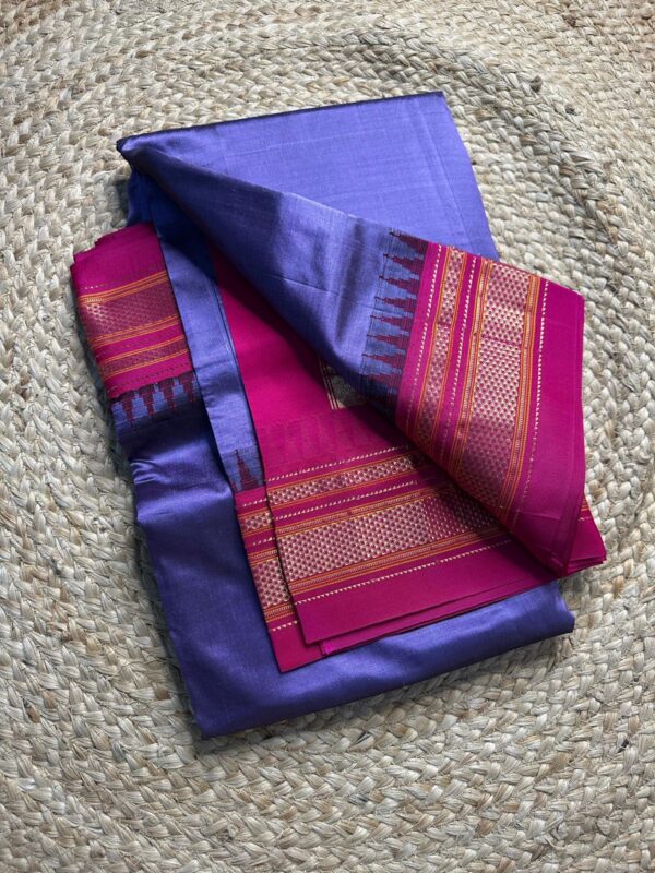 ilkal pure silk saree - Image 2
