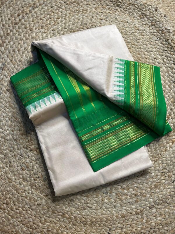 ilkal pure silk saree - Image 2