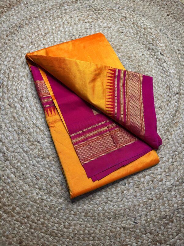 ilkal pure silk saree - Image 2