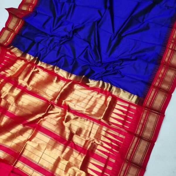 ilkal pure silk saree - Image 2