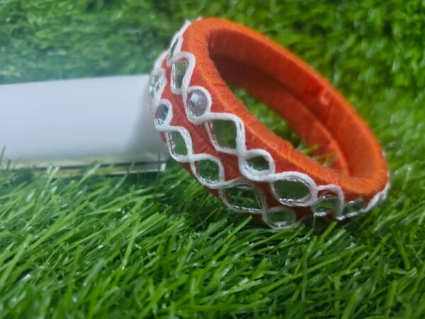 Fabric thread cotton bangles