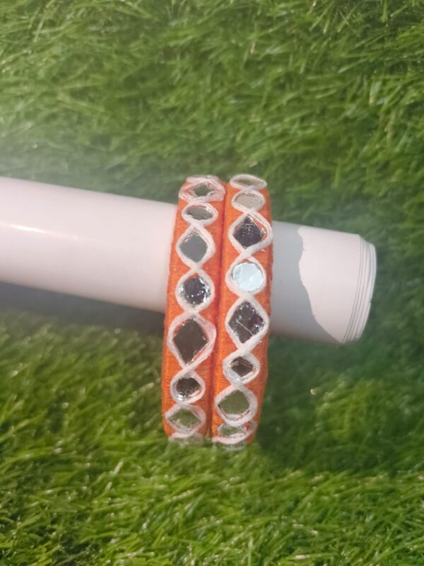 Fabric thread cotton bangles - Image 5