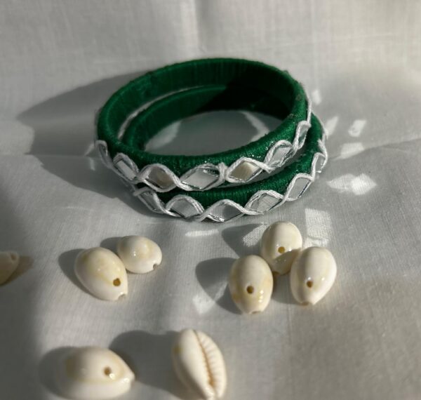 Fabric cotton bangles