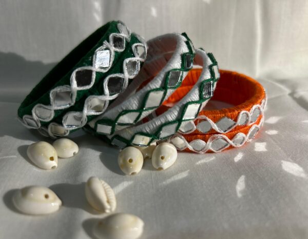 Frabic cotton bangles - Image 2