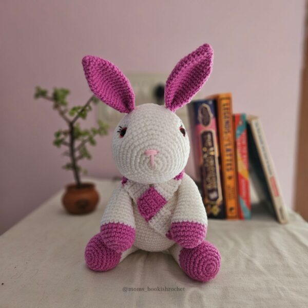 Rabbit with scarf