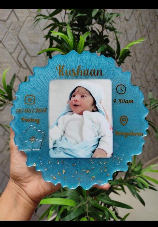 Baby details keepsafe frame