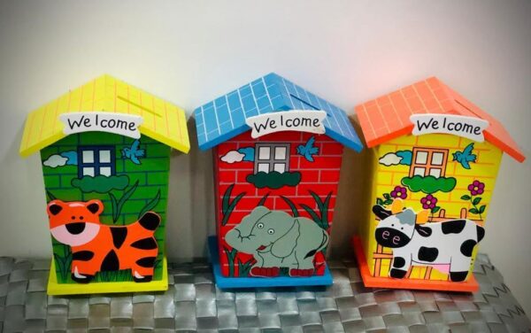 Wooden Money Bank - Image 2