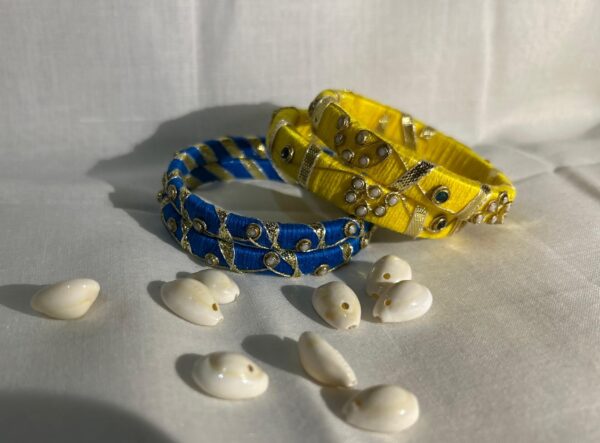 Fabric cotton bangles