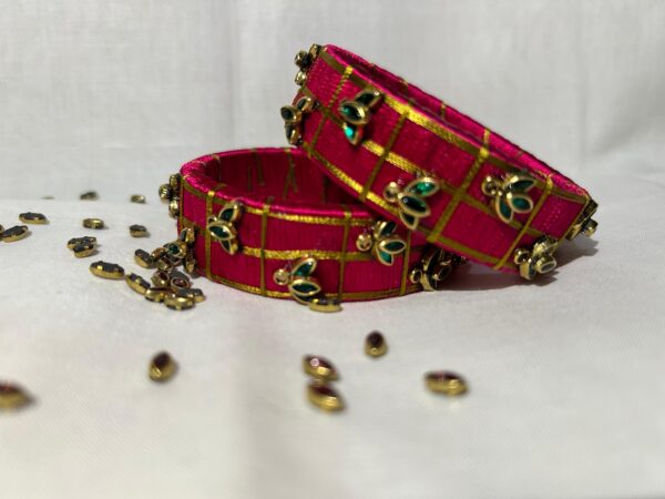 Silk thread kundan - Image 2