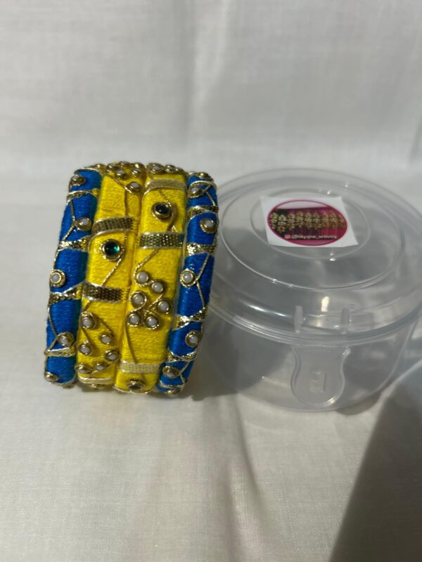 Fabric cotton bangles - Image 3