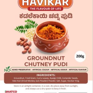 Groundnut powder  without garlic