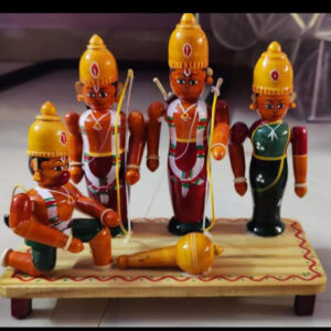 Lord Rama Sita Lakshamana Hanuman Idol Set | Golu Bommai | Home Decor Showpiece | Gift