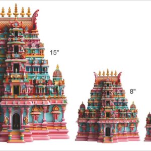 Temple in Wood  Model Miniature |