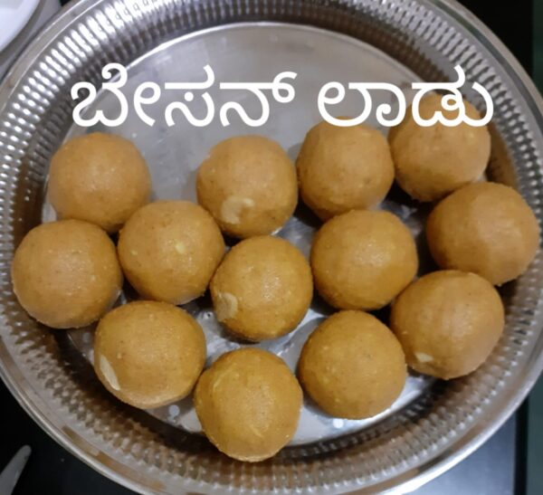 Besan  Laddu 8