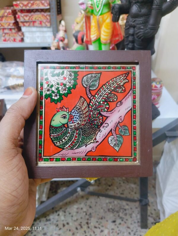 Reverse acrylic hand-painted jewellery* - Image 6