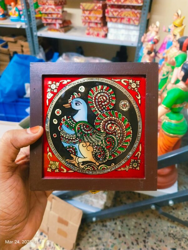 Reverse acrylic hand-painted jewellery* - Image 8