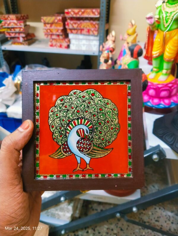 Reverse acrylic hand-painted jewellery* - Image 9