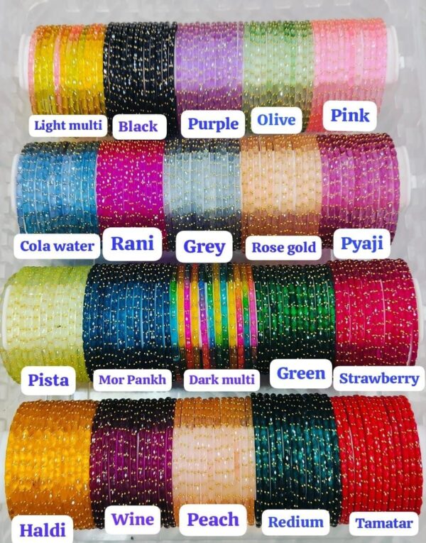 Rain drops bangles - Image 3