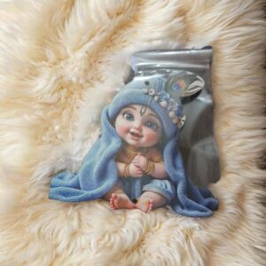 little Baby Wooden Fridge Magnet