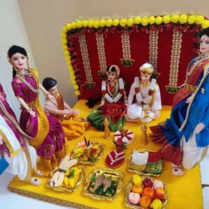 Marriage doll set