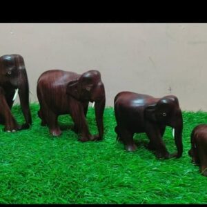Home Decor Rosewood Hand Crafted Elephent