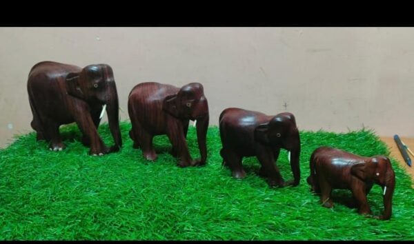 Home Decor Rosewood Hand Crafted Elephent
