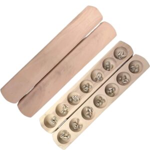Traditional Mancala women board games