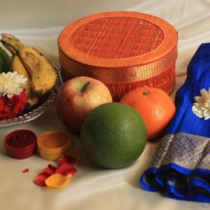 Return gifts Round box for varamahalakshmi 7*3