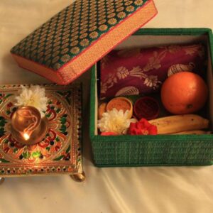 Return gifts Square box for varamahalakshmi 6*3