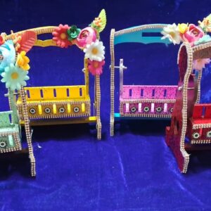 Wooden cradle