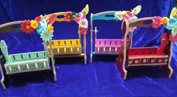 Wooden cradle
