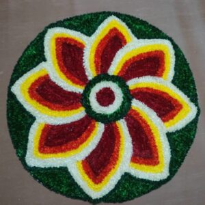 Fur rangoli
