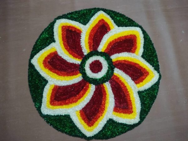 Fur rangoli
