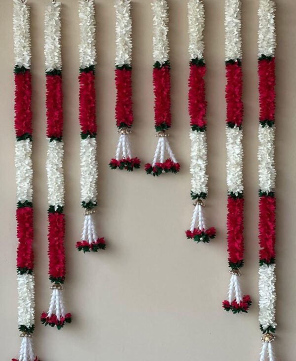 Simple flower  backdrop set