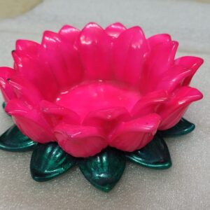 Double Colour Marble Lotus