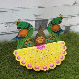 Astlaxmi Lotus With parrot design