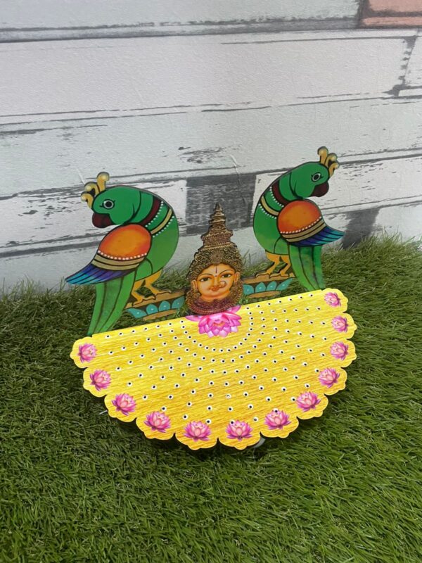 Astlaxmi Lotus With parrot design
