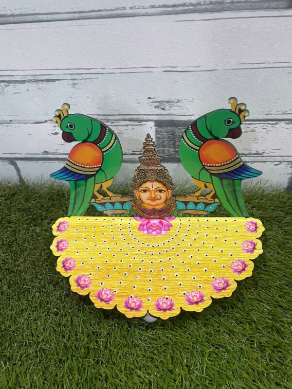 Astlaxmi Lotus With parrot design - Image 2