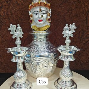 Varamahalakshmi german silver set