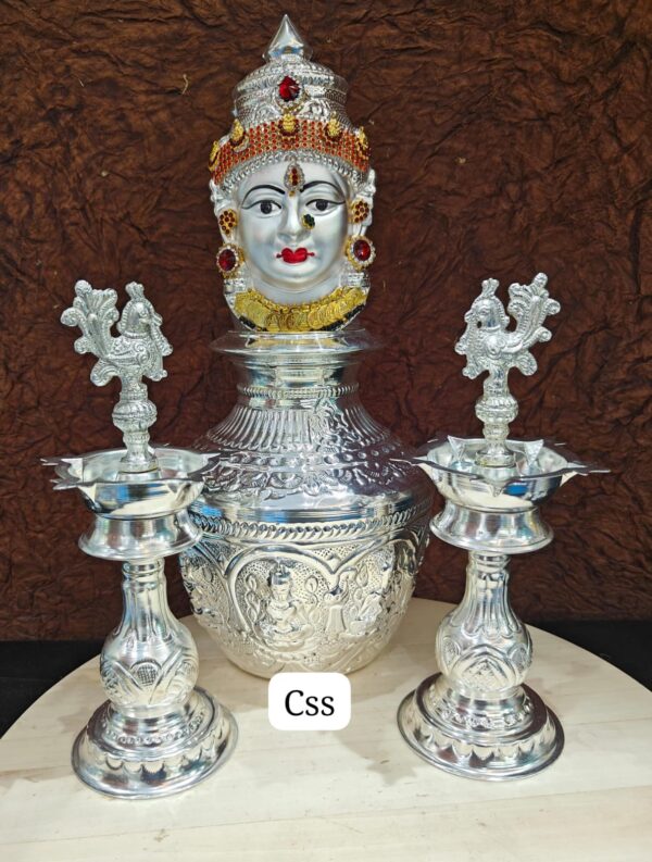 Varamahalakshmi german silver set