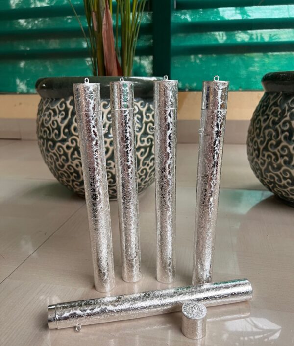 Silvery Agarbatti case