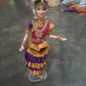 Bharatanatyam dance dolls