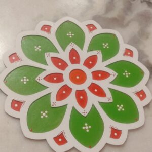Wooden Rangoli