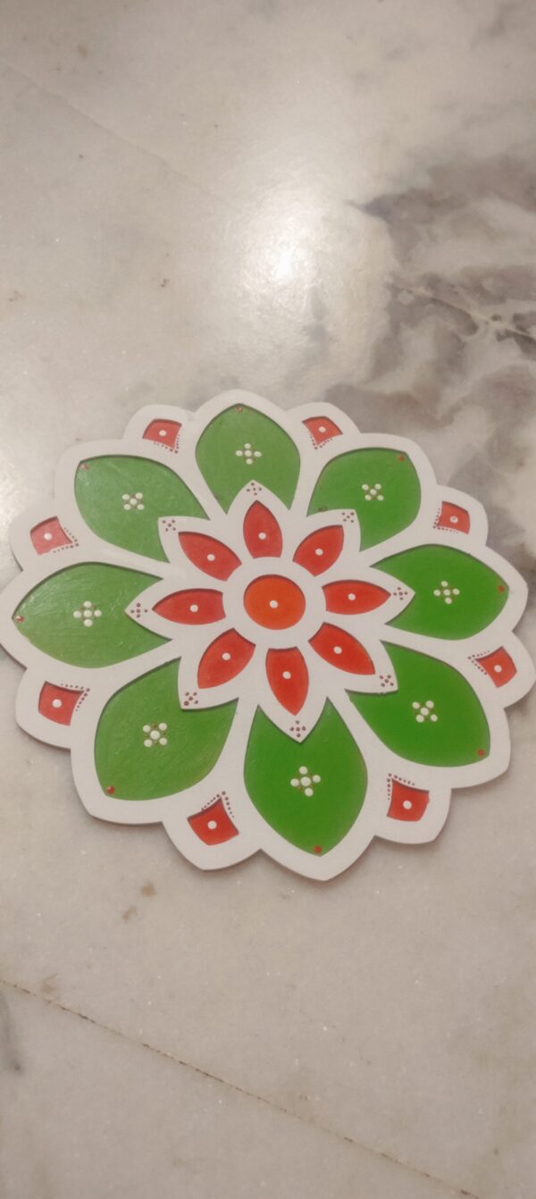 Wooden Rangoli